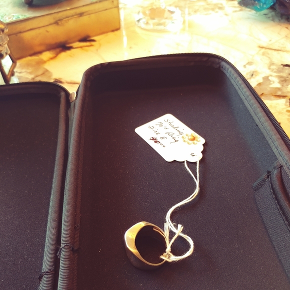 Heavy Mexican Sterling Ring - Picture 3 of 4